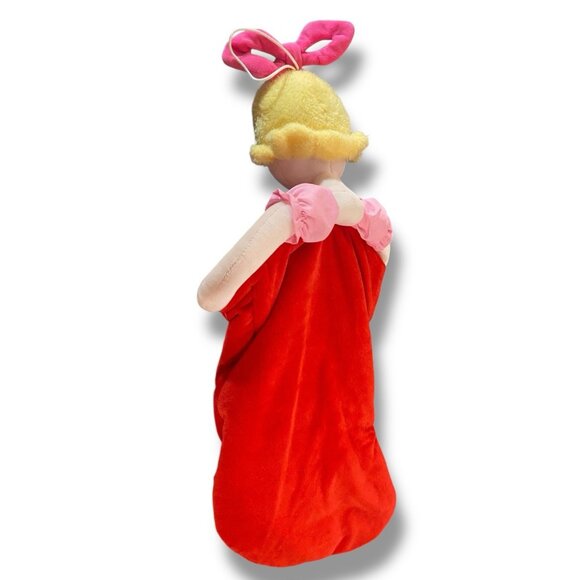 Cindy Lou Who Plush Christmas Stocking By Snowpinions Grinch Collection NWT 18” - Picture 2 of 10